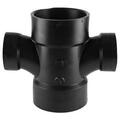 Pinpoint Charlotte Pipe & Foundry ABS004290800HA Abs-dwv Sanitary Tee Black PI154089